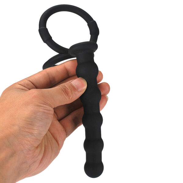 Silicone Anal Beads Strap-on Sex Toy